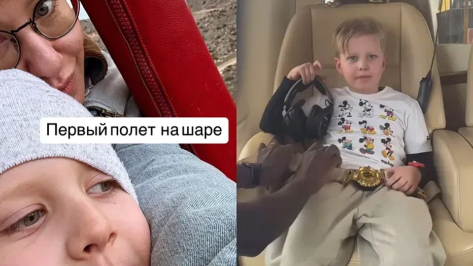 Ксения Собчак устроила сыну незабываемое приключение: новые кадры из путешествия в Африку