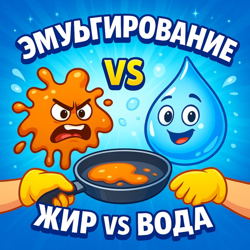 Как эмульгирование меняет повседневную жизнь и чистоту в доме