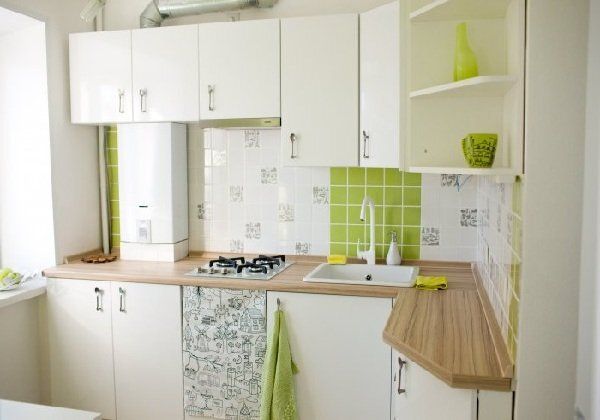 Креативные идеи для кухни с газовой колонкой