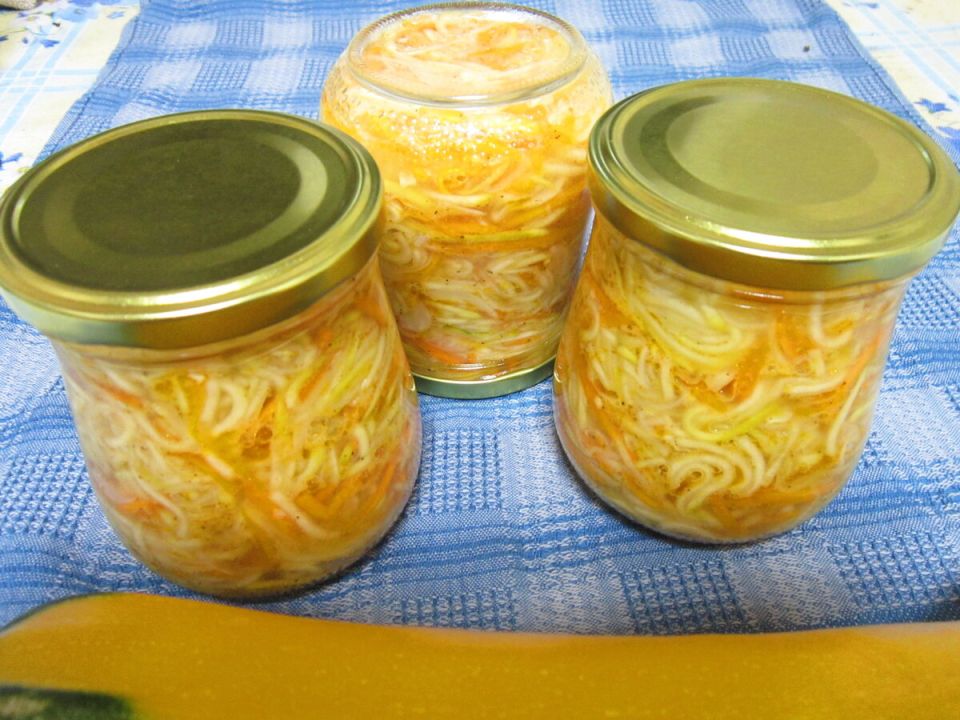 Кабачки по-корейски: острое удовольствие для гурманов