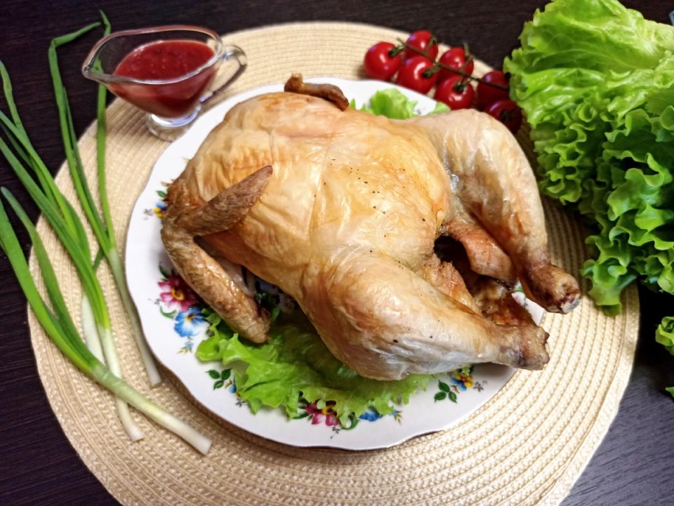 Необычный способ запекания курицы: сокровище вкуса на соли