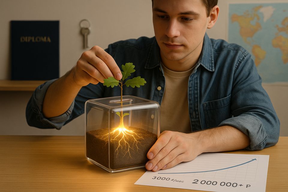 Почему стоит начать откладывать деньги с первой зарплаты