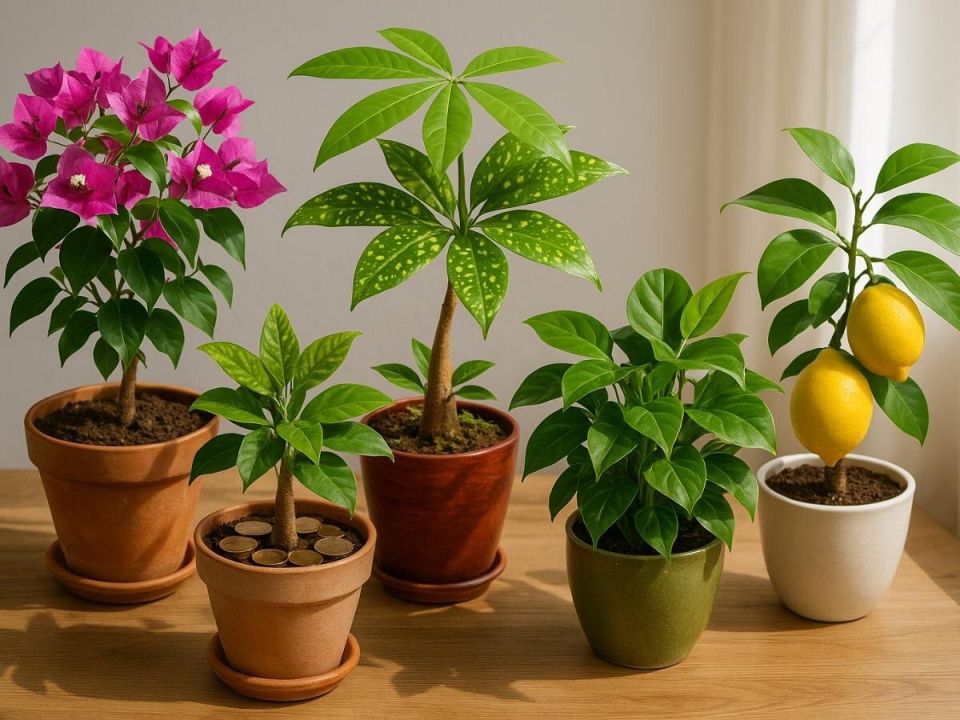 Топ-5 растений, которые притягивают удачу и финансовое благополучие