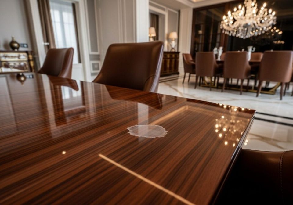 Как избавиться от белых пятен на лакированной мебели: практические советы