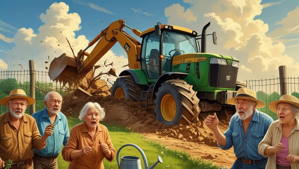 Соседская баталия: как один дачник проложил дорогу через чужой участок