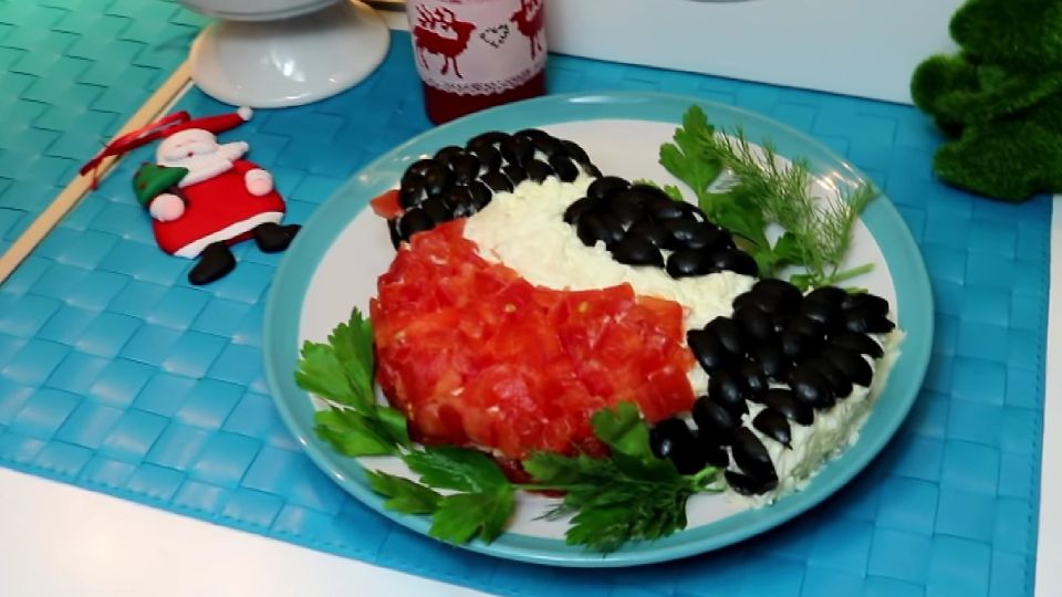 Гости язык проглотят: такого нарядного салата точно ни у кого не будет