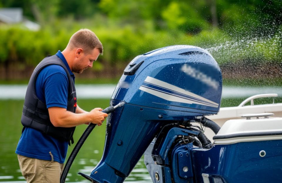 Эффективная очистка лодочного мотора: народные средства и профессиональный уход