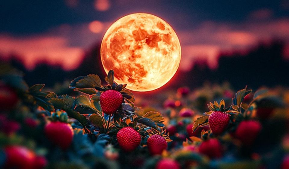 Клубничная Луна: как июньское полнолуние изменит вашу жизнь в 2025 году