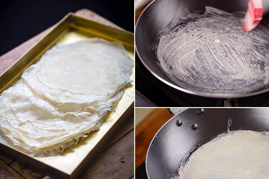 Как приготовить блинчики для спринг-роллов