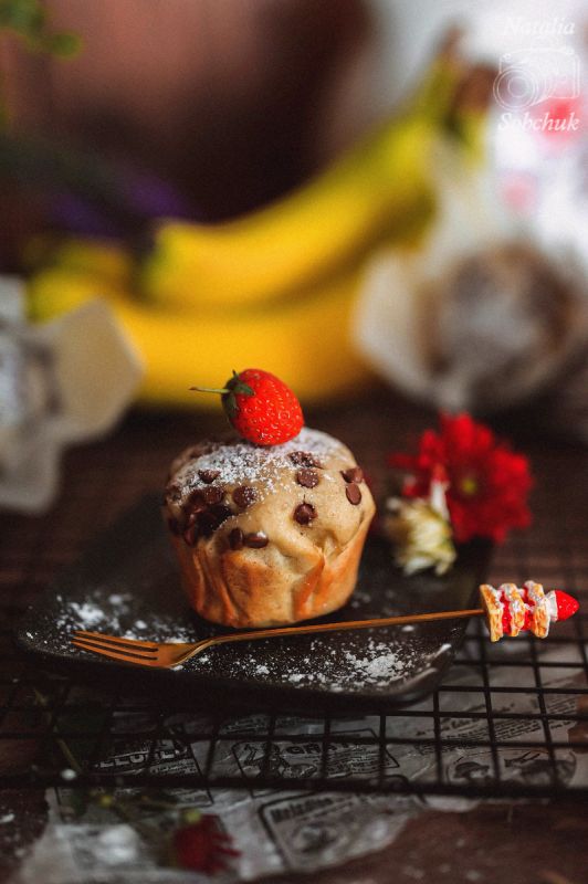 Банановые маффины с шоколадной крошкой: идеальный десерт для любого случая