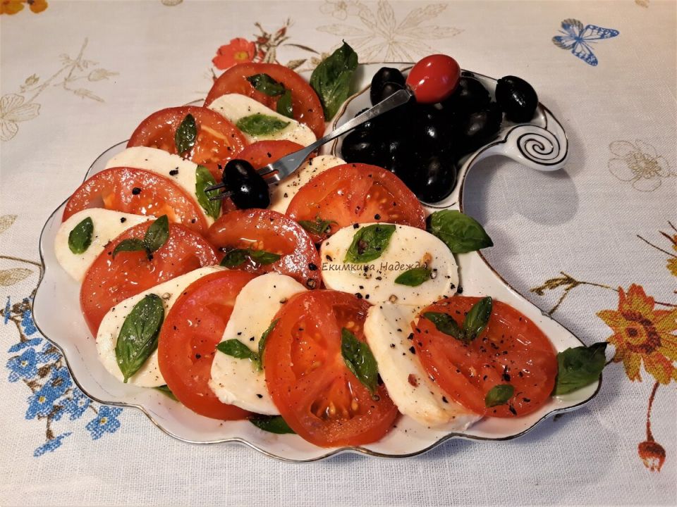 Салат Капрезе: яркое вкусное чудо для вашего стола