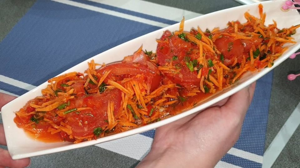 Овощная закуска, которую оценят все