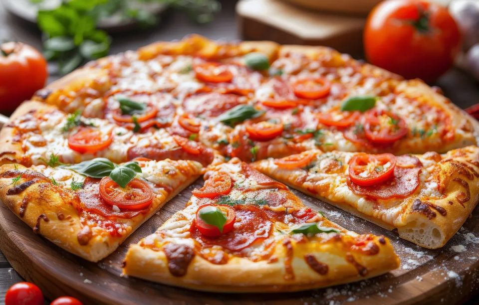 Пицца с пепперони и моцареллой: идеальное угощение для любого праздника