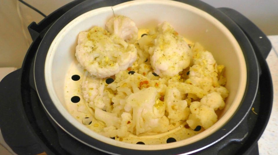 Цветная капуста на пару: простой рецепт для мультиварки