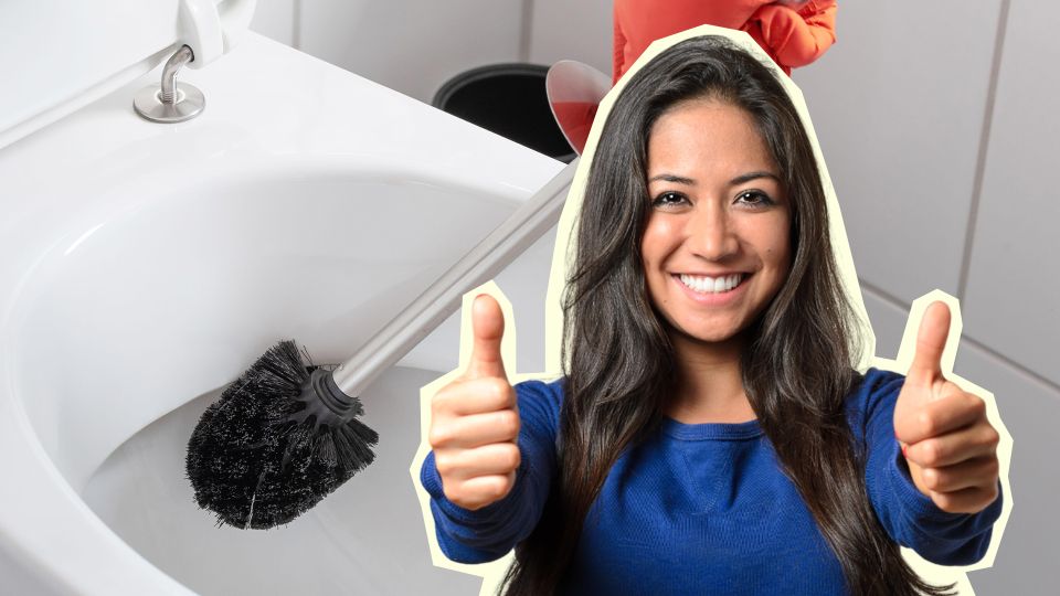 Ершик останется чистым надолго: с этим трюком его даже мыть не придется