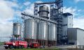 Пожарно-тактическое учение прошло на зернохранилище