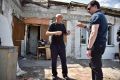 Губернатор Клычков посетил частные дома Болхова, в которые попали беспилотники