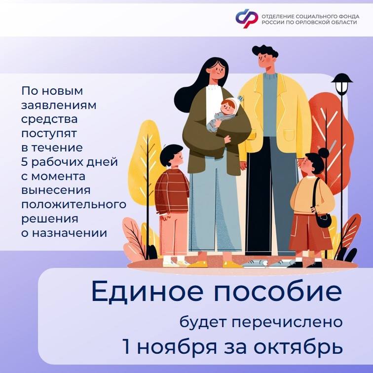 Когда ждать выплаты: опубликован ноябрьский график пособий и пенсий для орловчан
