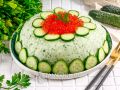 Летний торт из огурцов: уникальная закуска для вашего стола