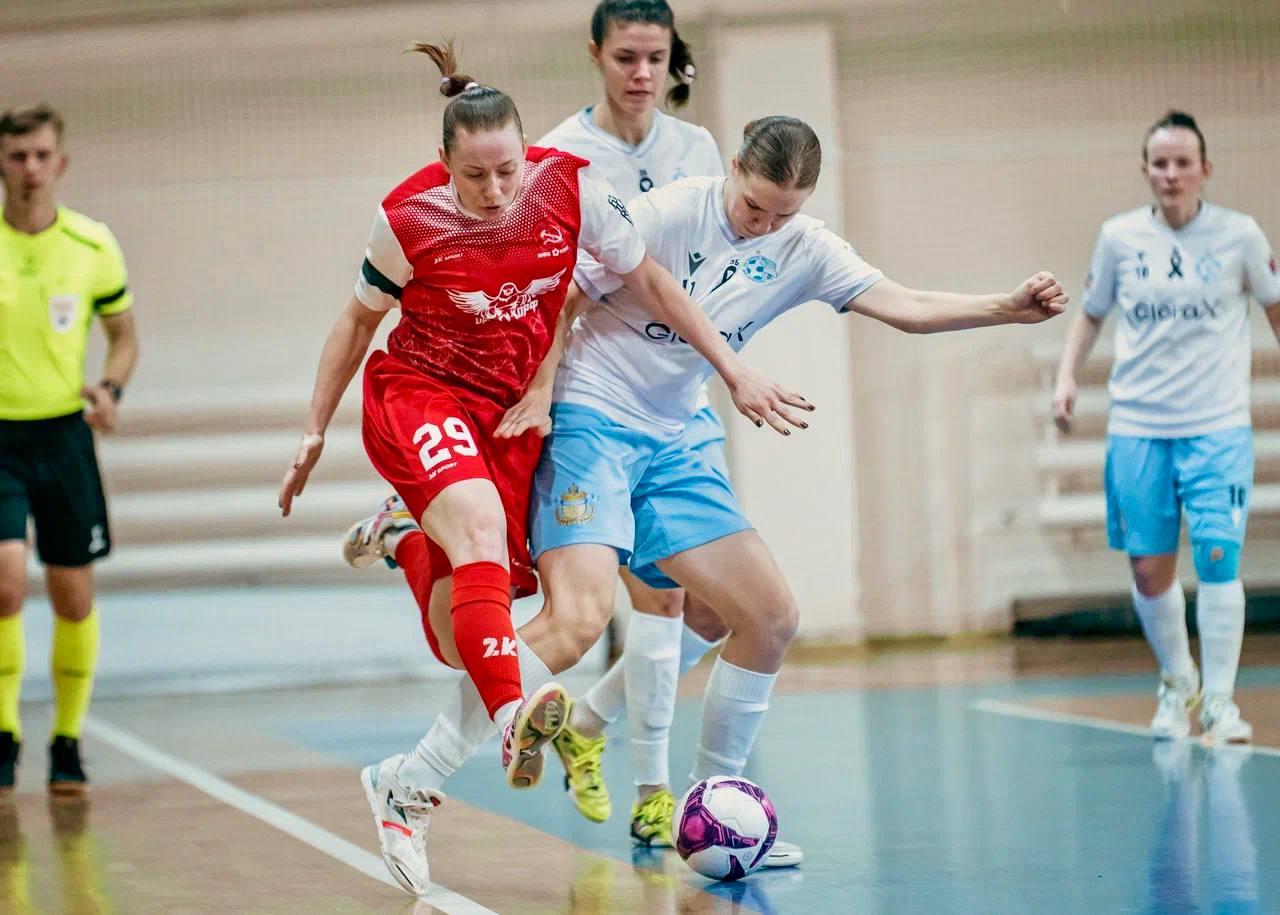 Футболистки «ОрелГУ-КПРФ» укрепили позиции на Чемпионате России по футзалу