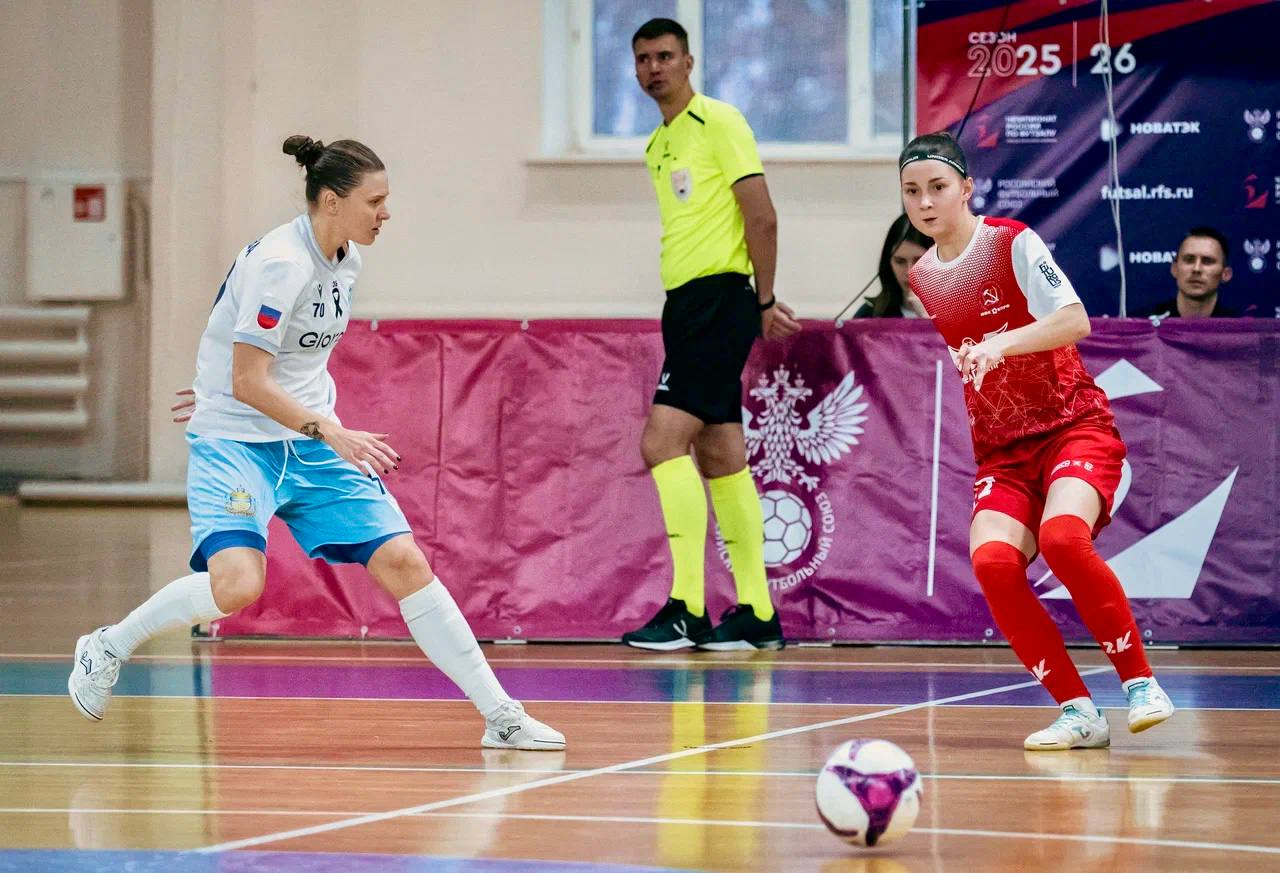 Футболистки «ОрелГУ-КПРФ» укрепили позиции на Чемпионате России по футзалу Футболистки «ОрелГУ-КПРФ» укрепили позиции на Чемпионате России по футзалу