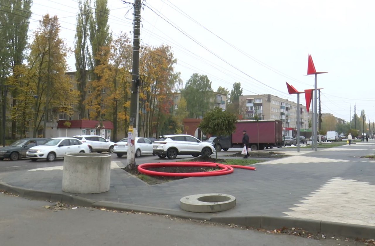 Бульвар «Рабочий меридиан» в Ливнах готов на 92%