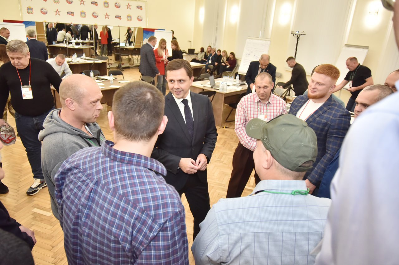 Андрей Клычков: Встретился с нашими бойцами, участниками программы «Герои земли Орловской»