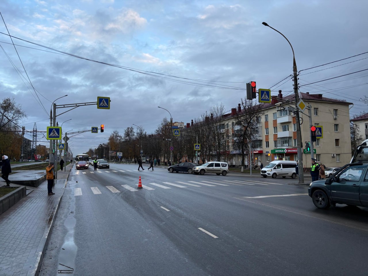 Трижды за сутки в Орловской области сбили пешеходов на переходах!