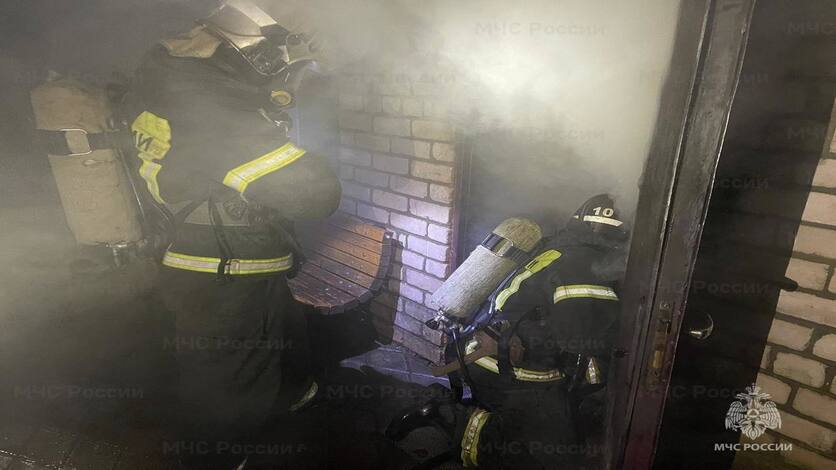 Амчанка попала в больницу после пожара в бане