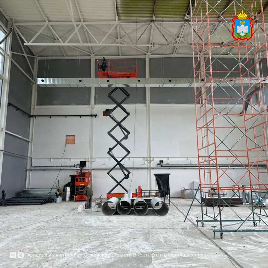 В Орле продолжают строить физкультурно-оздоровительный комплекс на улице Матвеева В Орле продолжают строить физкультурно-оздоровительный комплекс на улице Матвеева