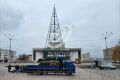 На площади Ленина сейчас устанавливают главную Новогоднюю ёлку Орла!