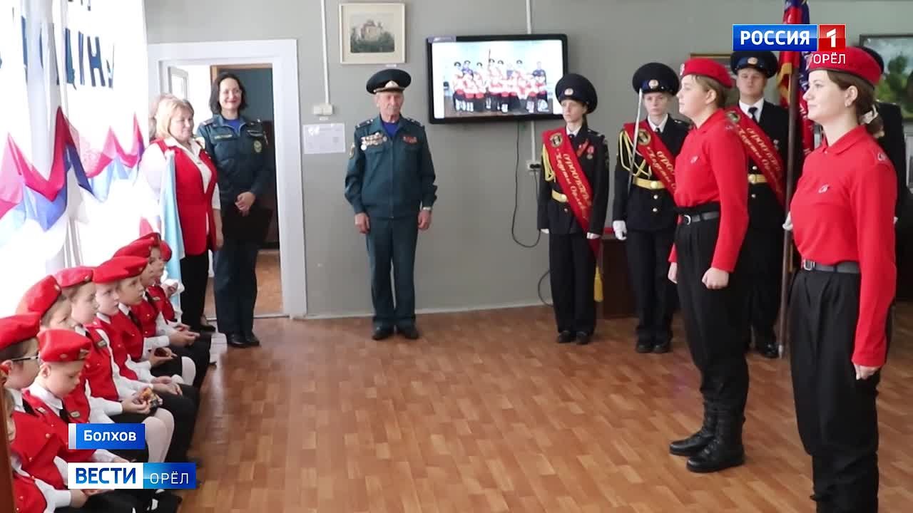 В Болхове воспитанники детского сада вступили в ряды кадетов