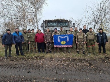 4 тонны грузов, мотоцикл и внедорожник доставили покровчане бойцам СВО