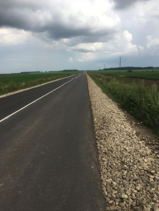 В Орловской области завершили капремонт 10 км трассы Орёл – Ефремов