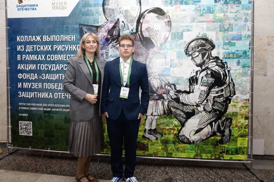 Одиннадцатиклассник Хотьковской школы Родион Семёнов стал победителем всероссийского творческого конкурса «Памяти героев верны!»