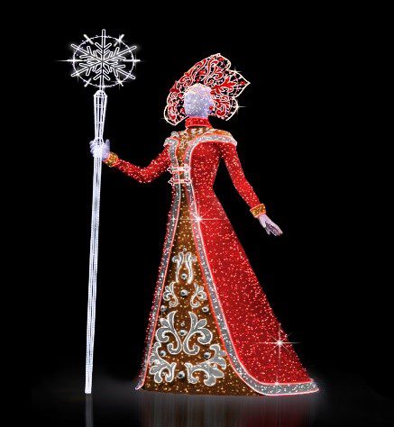 Снегурочка на пл. Ленина в Орле! Снегурочка на пл. Ленина в Орле!