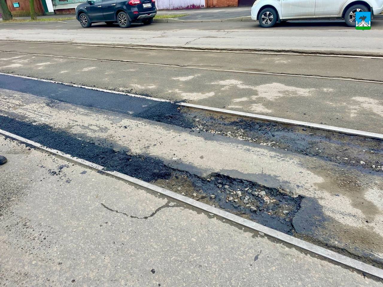 Ремонт межрельсового полотна на улице Пушкина: что сделали и зачем это нужно Ремонт межрельсового полотна на улице Пушкина: что сделали и зачем это нужно