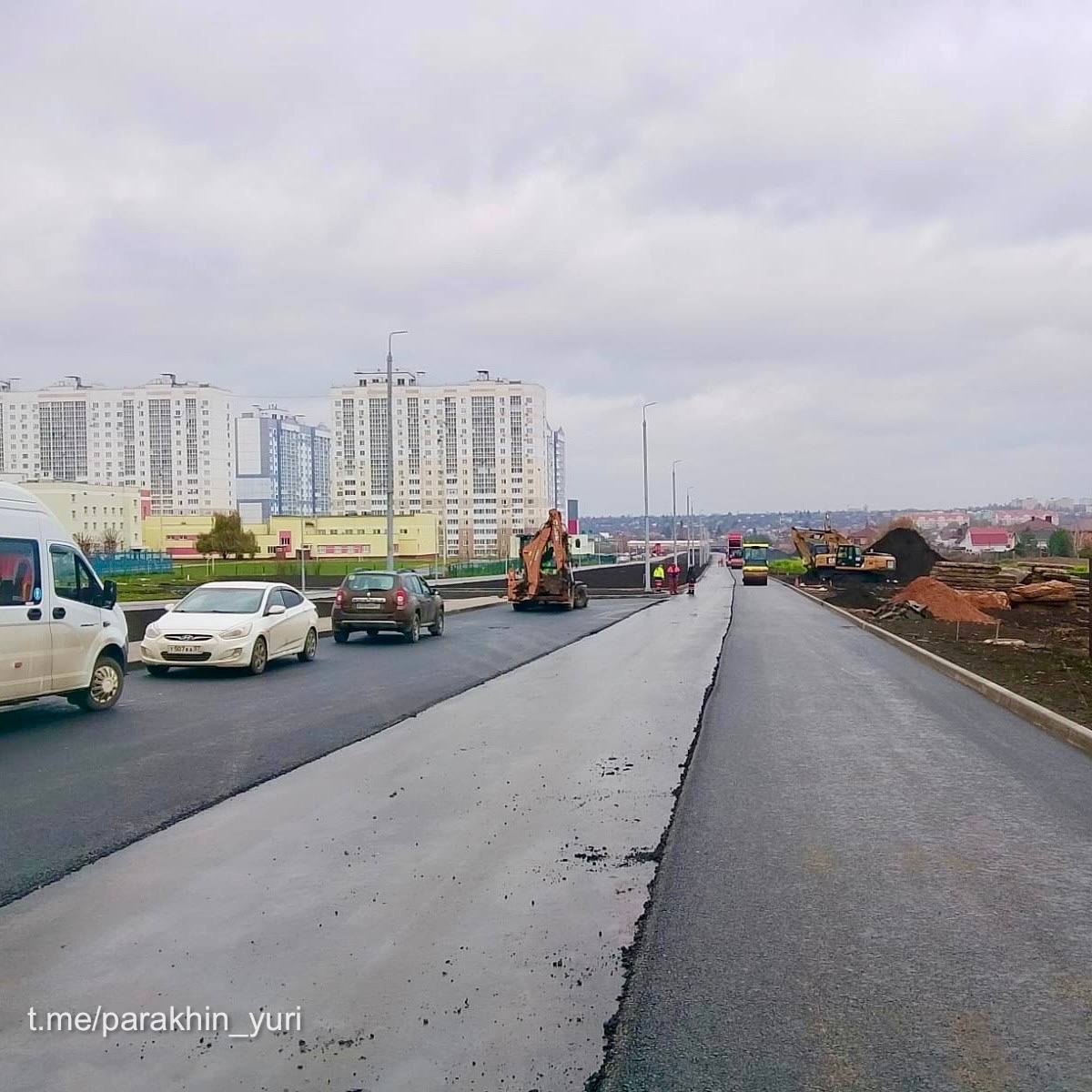 Юрий Парахин: Улица Витольда Почернина постепенно обретает завершённый вид Юрий Парахин: Улица Витольда Почернина постепенно обретает завершённый вид