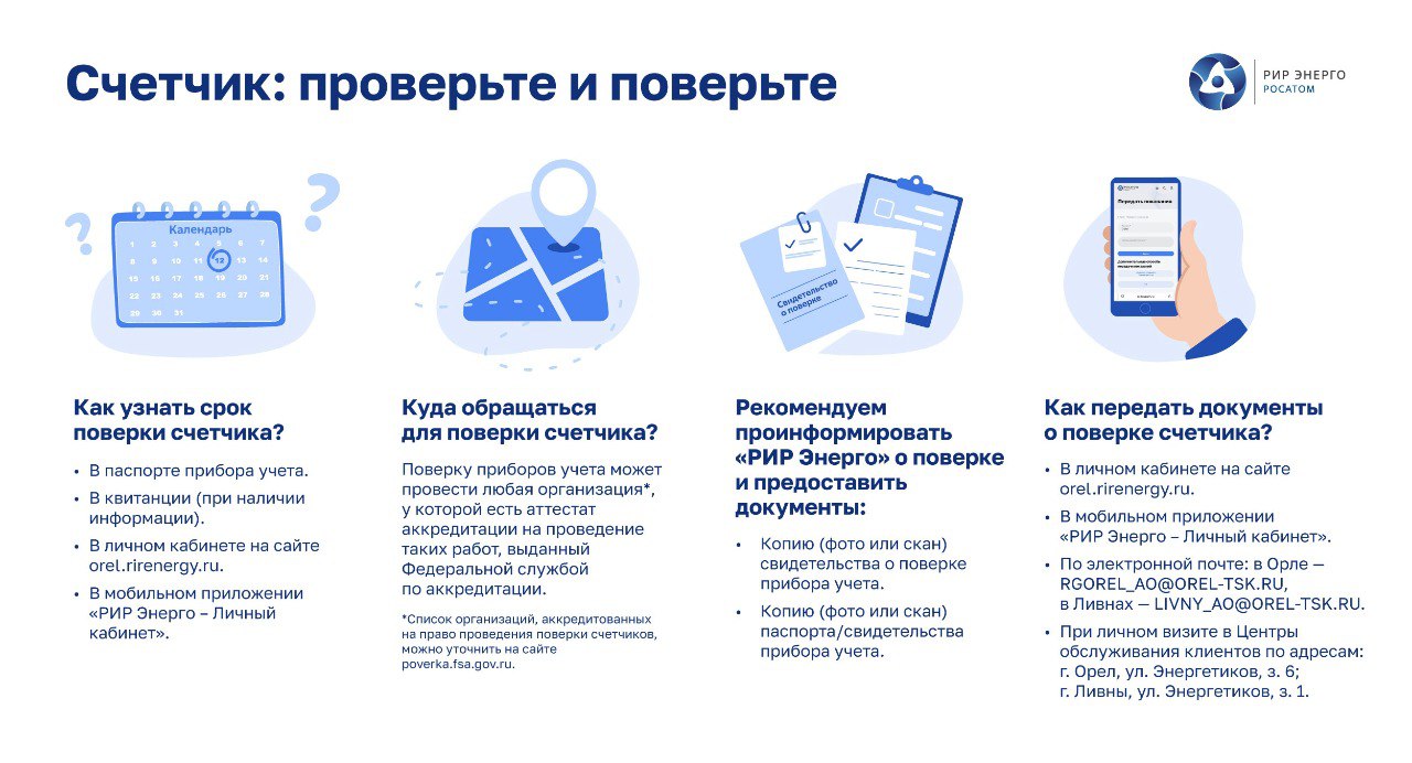 Когда и зачем нужно проверять счётчики горячей воды? «РИР Энерго» напоминает!