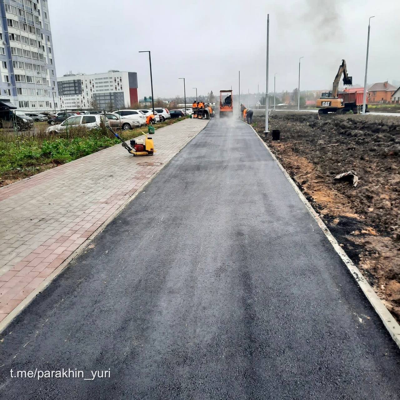 Юрий Парахин: Улица Витольда Почернина постепенно обретает завершённый вид Юрий Парахин: Улица Витольда Почернина постепенно обретает завершённый вид