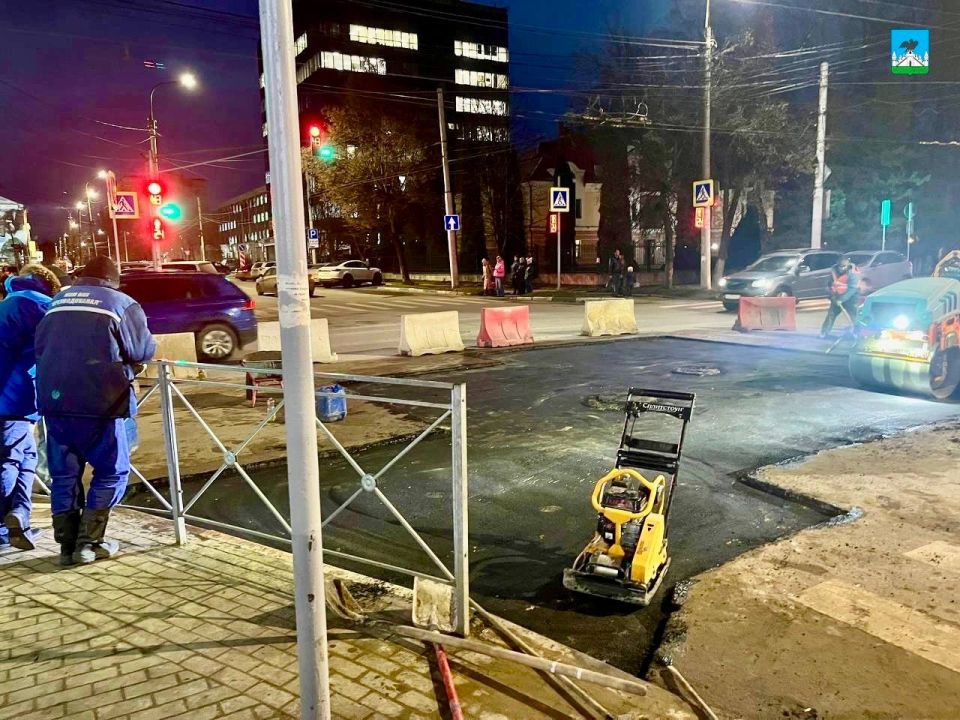 Движение транспорта по ул. Полесской будет открыто сегодня: специалисты завершают благоустройство территории