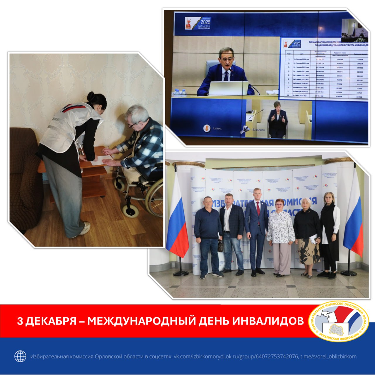 3 декабря отмечается Международный день инвалидов