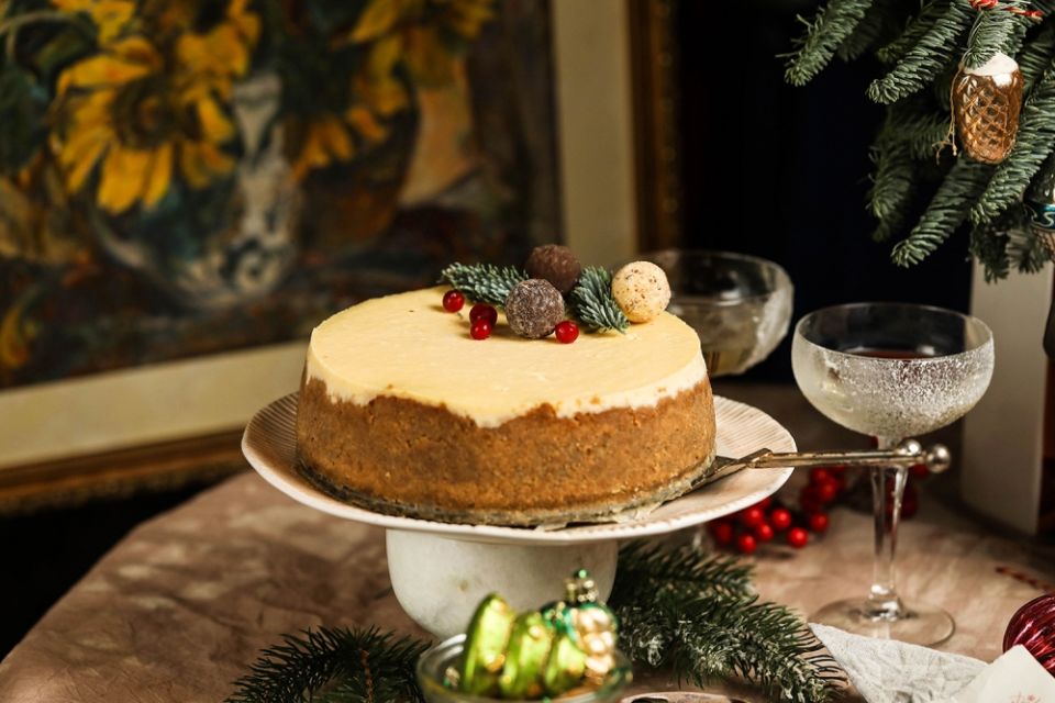 Имбирный чизкейк: новогодний хит на вашем столе