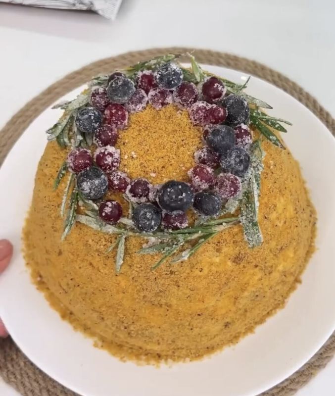 Морковный торт: изюминка вашего новогоднего стола