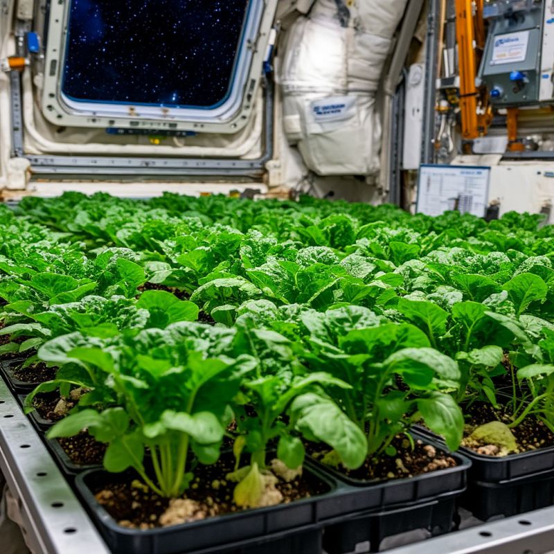 Растения в невесомости: ключ к будущему космических путешествий