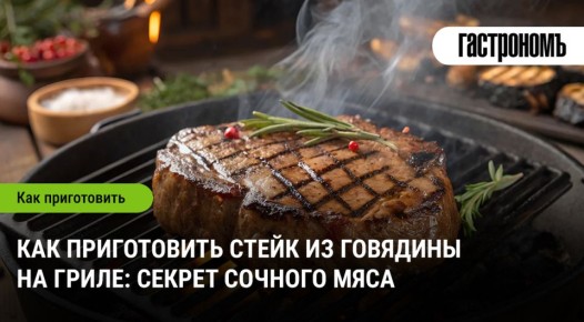 Как мастерски приготовить сочный стейк на гриле: секреты идеального вкуса