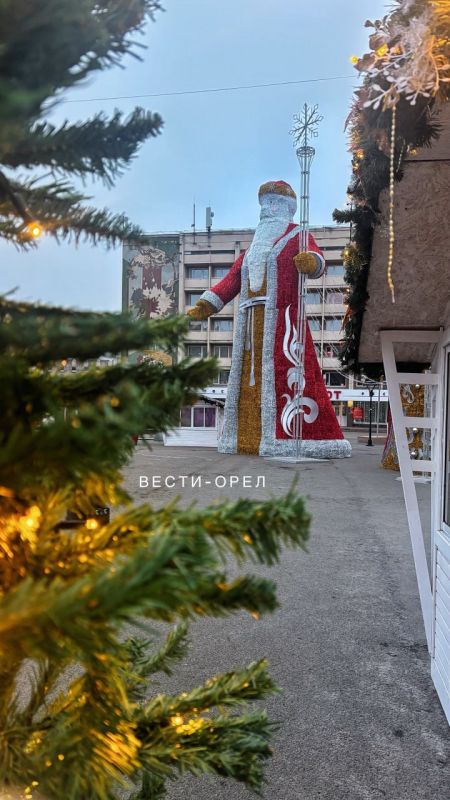 До Нового года 24 дня!. Фото: Анастасия Мельникова Вести-Орел в Telegram | в МАХ