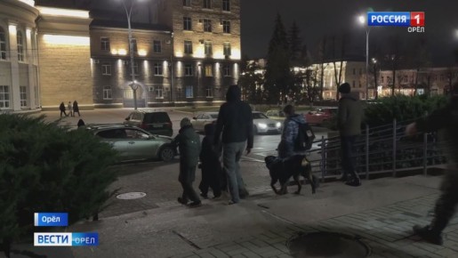 На улицы Орла вышли ночные патрули