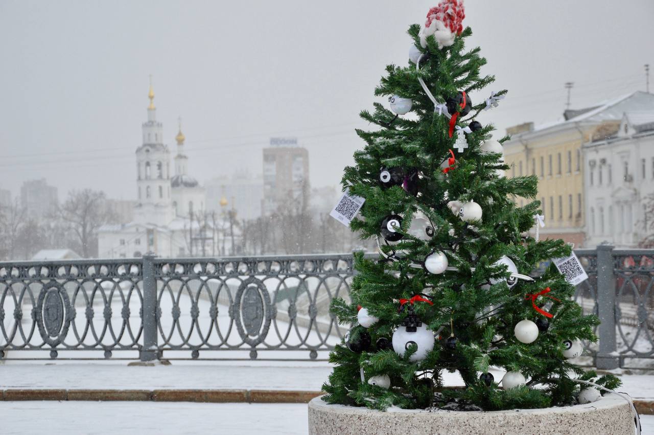 Следующей новогоднюю эстафету на Ленинском мосту принимает компания цифровых технологий «Технолаб»