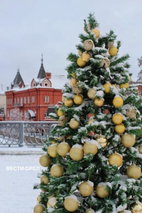 Праздничная красота на улицах города